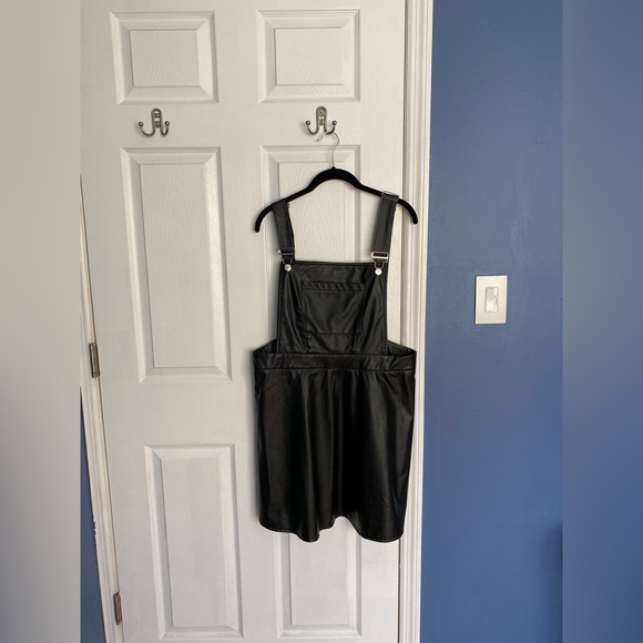 SHEIN - pleather overall - Picture 2 of 6